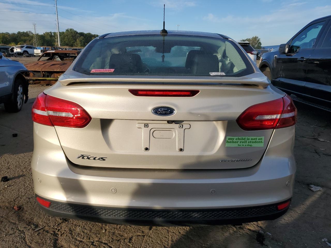2017 Ford Focus Titanium VIN: 1FADP3J24HL260352 Lot: 84356405