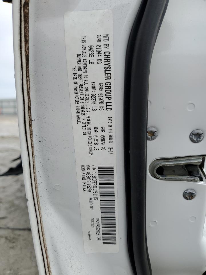 2014 Dodge Dart Gt VIN: 1C3CDFEB9ED791115 Lot: 82283105