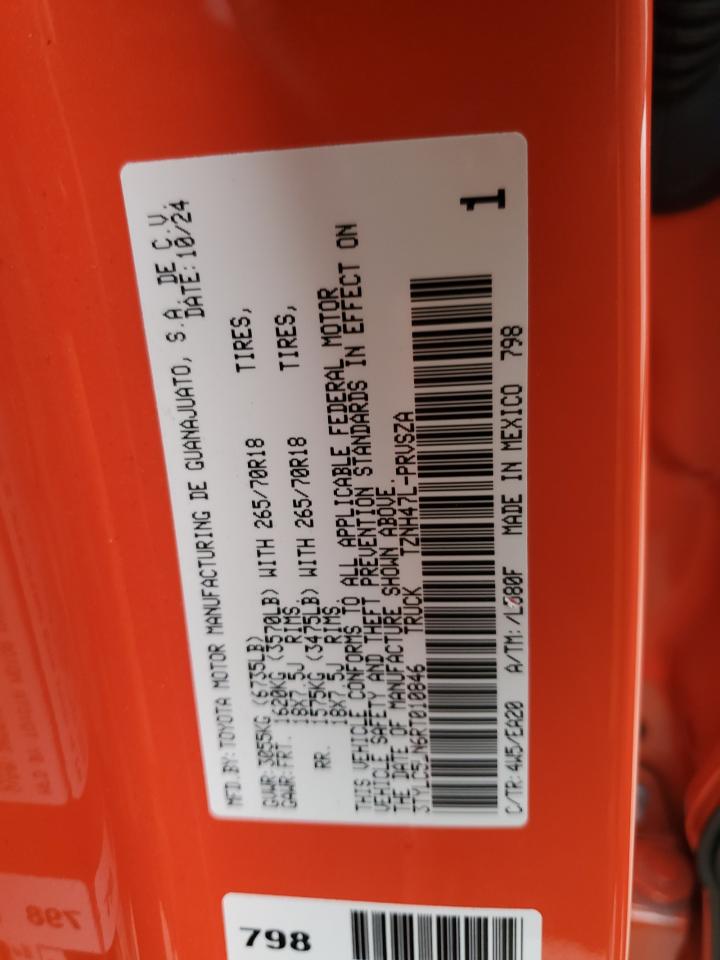 2024 Toyota Tacoma Double Cab VIN: 3TYLC5LN6RT010846 Lot: 85518535