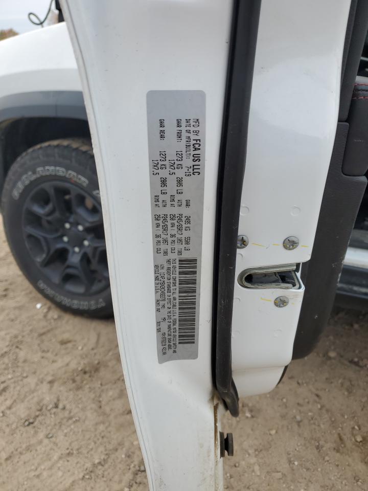 2019 Jeep Cherokee Trailhawk VIN: 1C4PJMBX2KD492278 Lot: 90598955