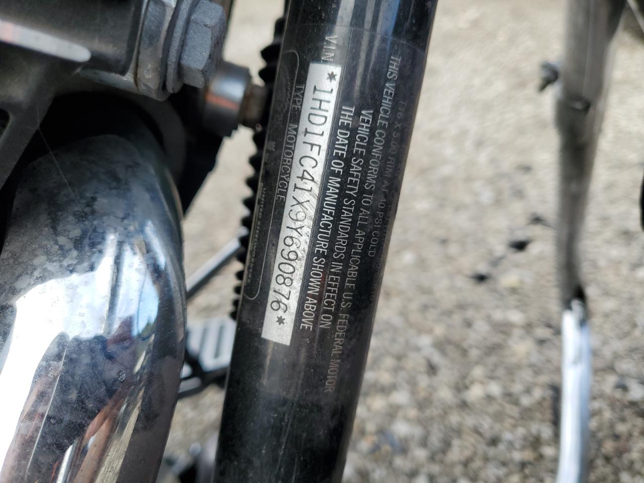 2009 Harley-Davidson Flhtcu VIN: 1HD1FC41X9Y690876 Lot: 86164195