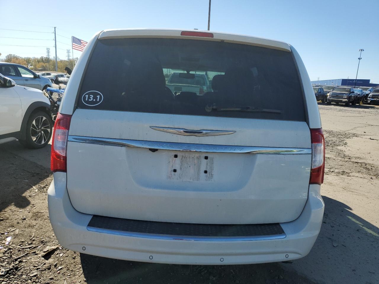 2013 Chrysler Town & Country Touring L VIN: 2C4RC1CG2DR511590 Lot: 89647515