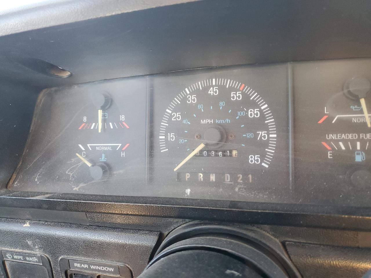 1989 Ford Bronco U100 VIN: 1FMEU15Y7KLA75743 Lot: 89842535