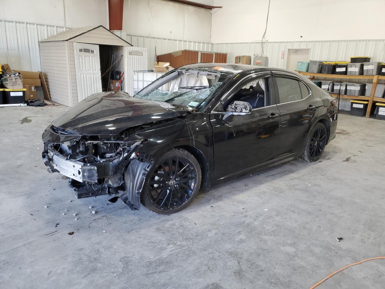 2022 Toyota Camry Se black null gas 4T1G11AK0NU697960 photo #1