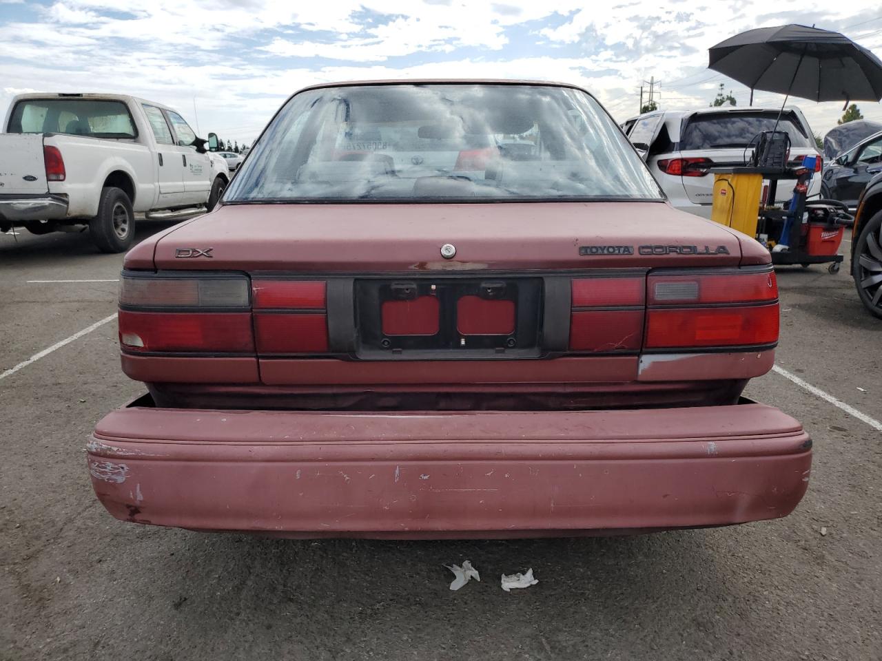 1992 Toyota Corolla Dlx VIN: 1NXAE94A2NZ344633 Lot: 86057275