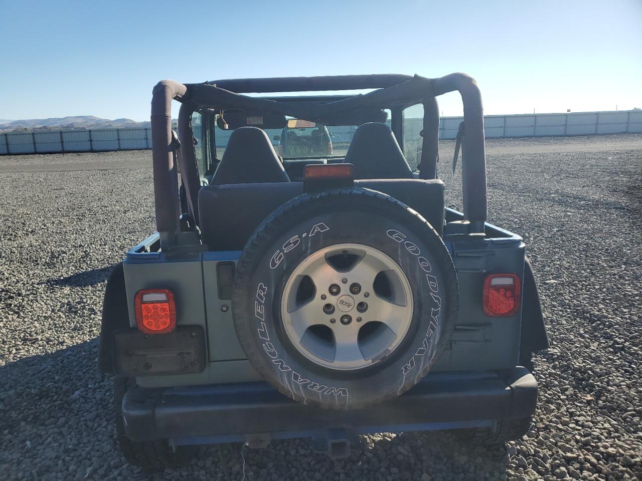 1999 Jeep Wrangler / Tj Sport VIN: 1J4FY19S1XP455674 Lot: 86821605