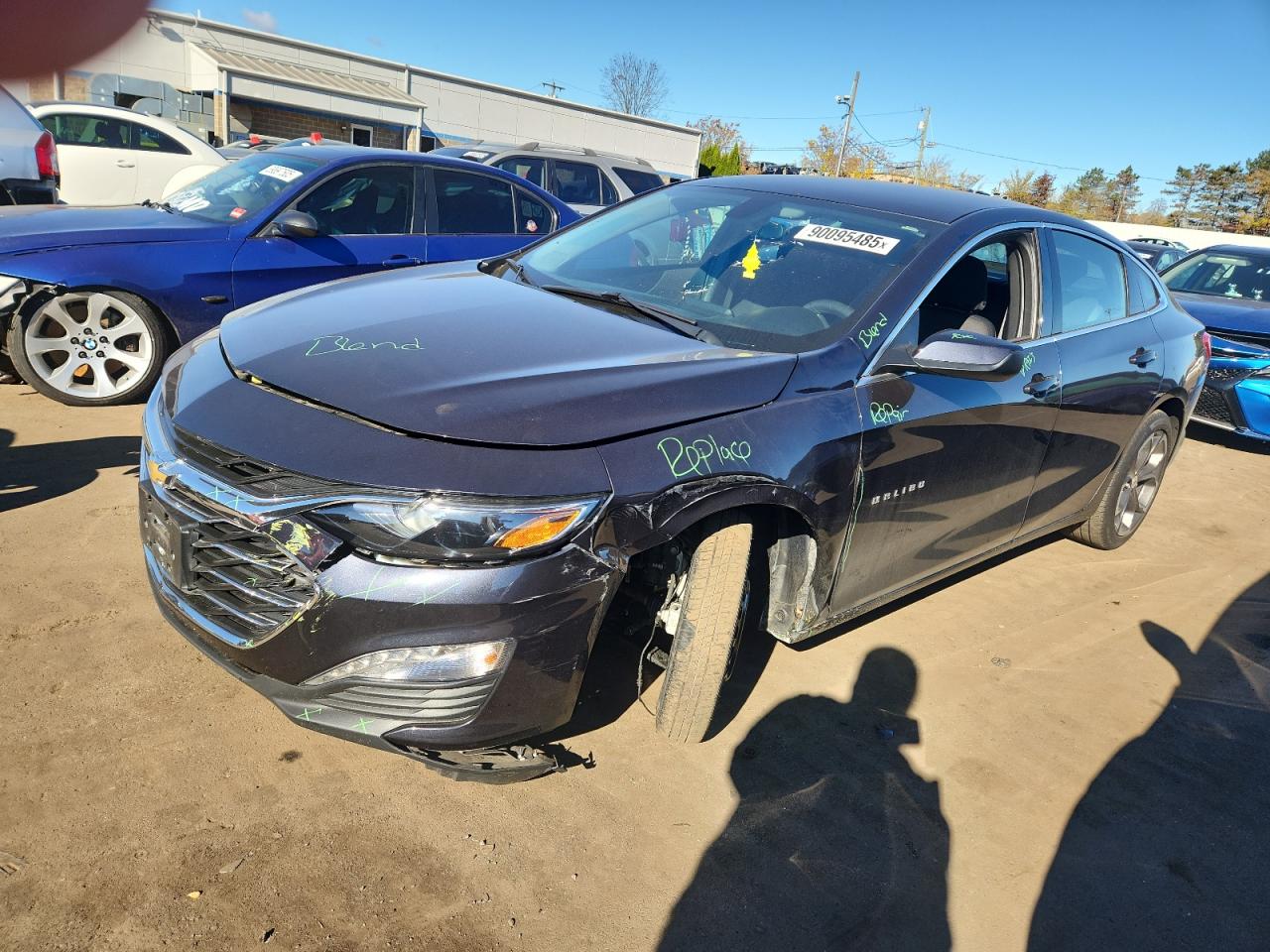 CHEVROLET MALIBU 2022. Lot# 90095485. VIN 1G1ZD5ST7NF198640. Photo 1