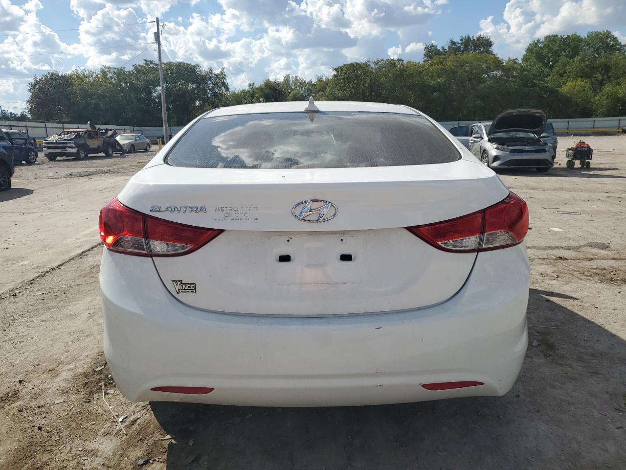 2013 Hyundai Elantra Gls VIN: 5NPDH4AE2DH447918 Lot: 84756865