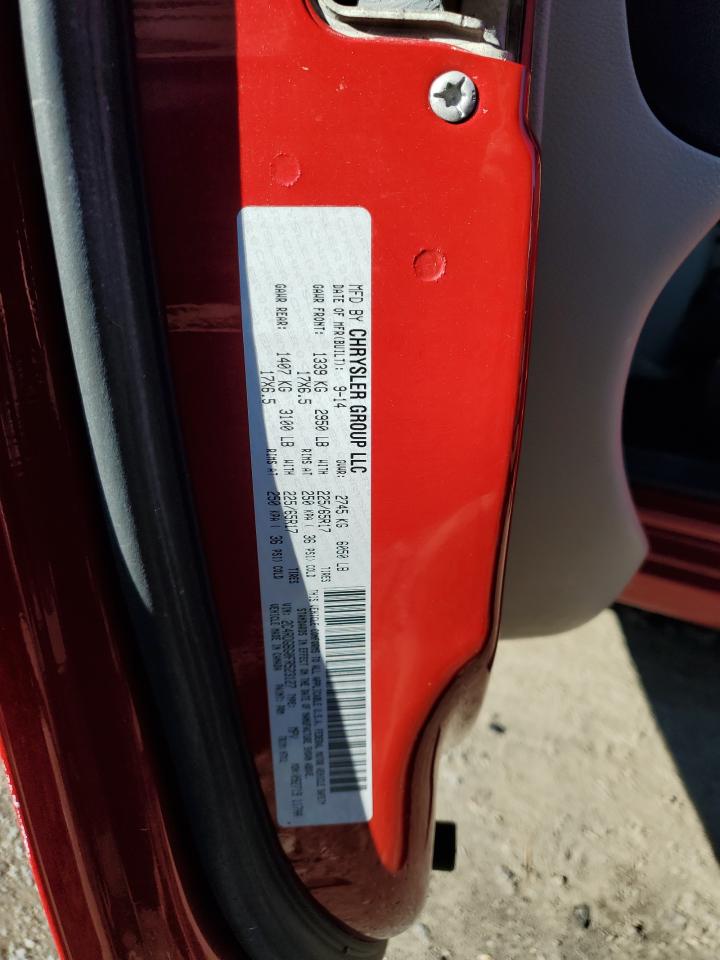 2015 Dodge Grand Caravan Se VIN: 2C4RDGBG0FR523127 Lot: 87076805