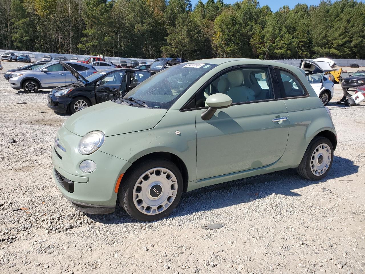 FIAT 500 2015. Lot# 82422095. VIN 3C3CFFAR3FT502271. Photo 1