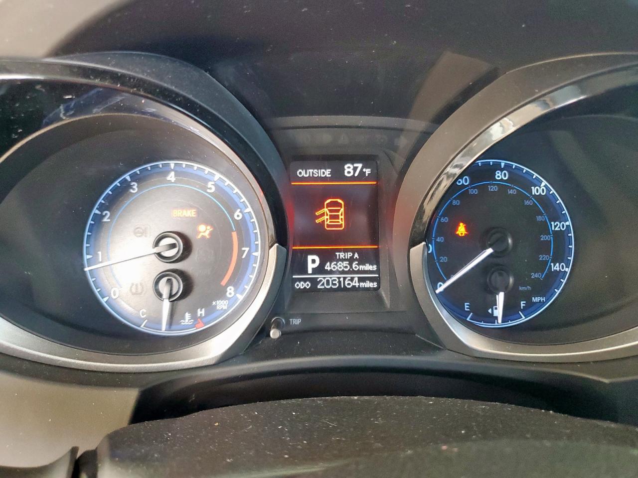 2014 Toyota Corolla L VIN: 5YFBURHE0EP134294 Lot: 86242595