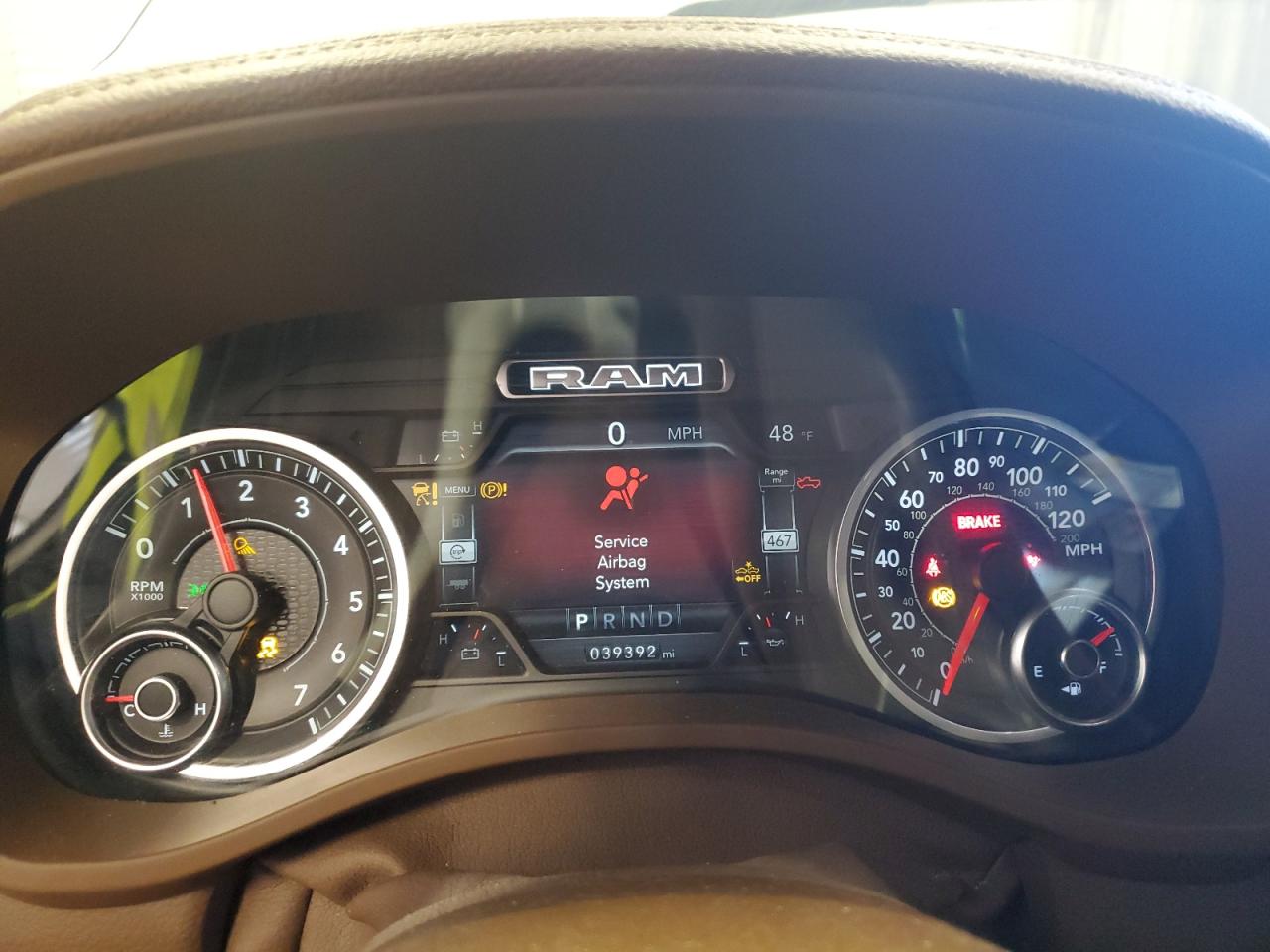 2019 Ram 1500 Laramie VIN: 1C6SRFRT5KN568627 Lot: 89708365