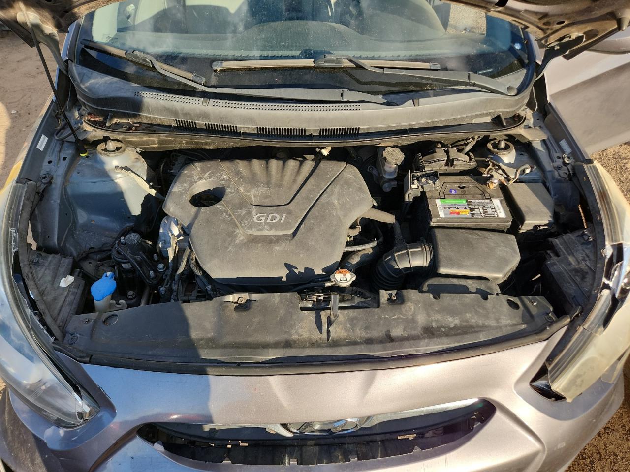 2013 Hyundai Accent Gls VIN: KMHCT4AE4DU505975 Lot: 89684995