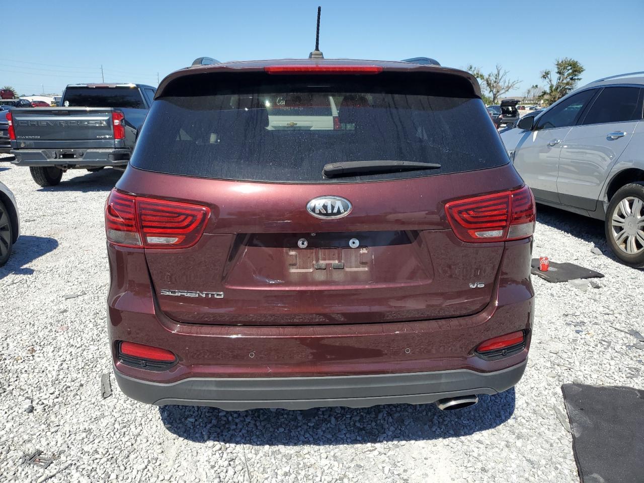 2019 Kia Sorento Lx VIN: 5XYPG4A59KG602663 Lot: 86464205