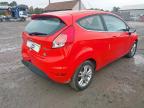 2015 FORD FIESTA 1.25 82 ZETEC 3DR for sale at Copart WOLVERHAMPTON
