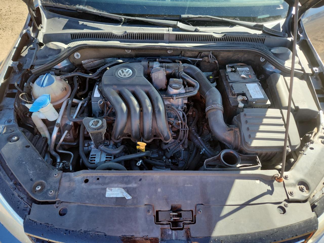 2013 Volkswagen Jetta Base VIN: 3VW2K7AJ1DM382381 Lot: 84917105