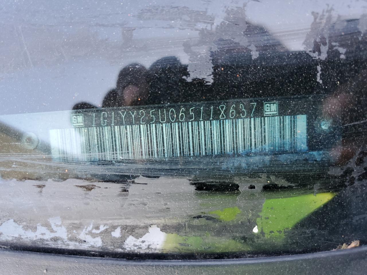 2006 Chevrolet Corvette VIN: 1G1YY25U065118637 Lot: 85311635