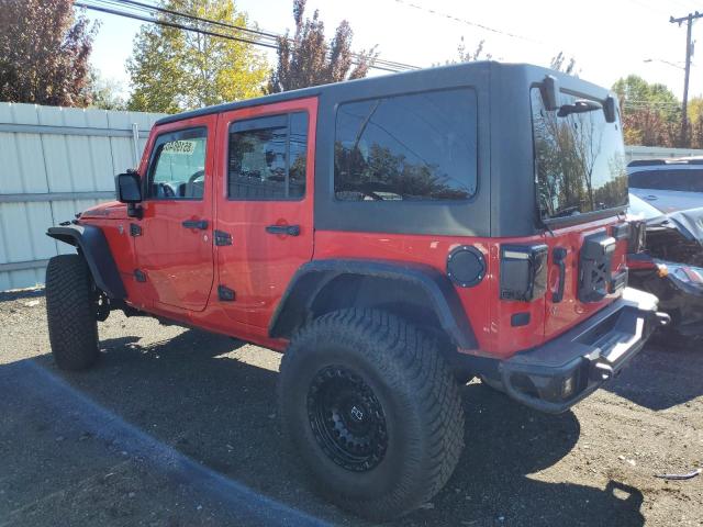Parquets JEEP WRANGLER 2017 Czerwony
