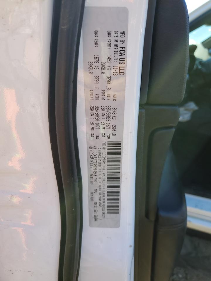 2017 Jeep Grand Cherokee Laredo VIN: 1C4RJFAG4HC704649 Lot: 82318765