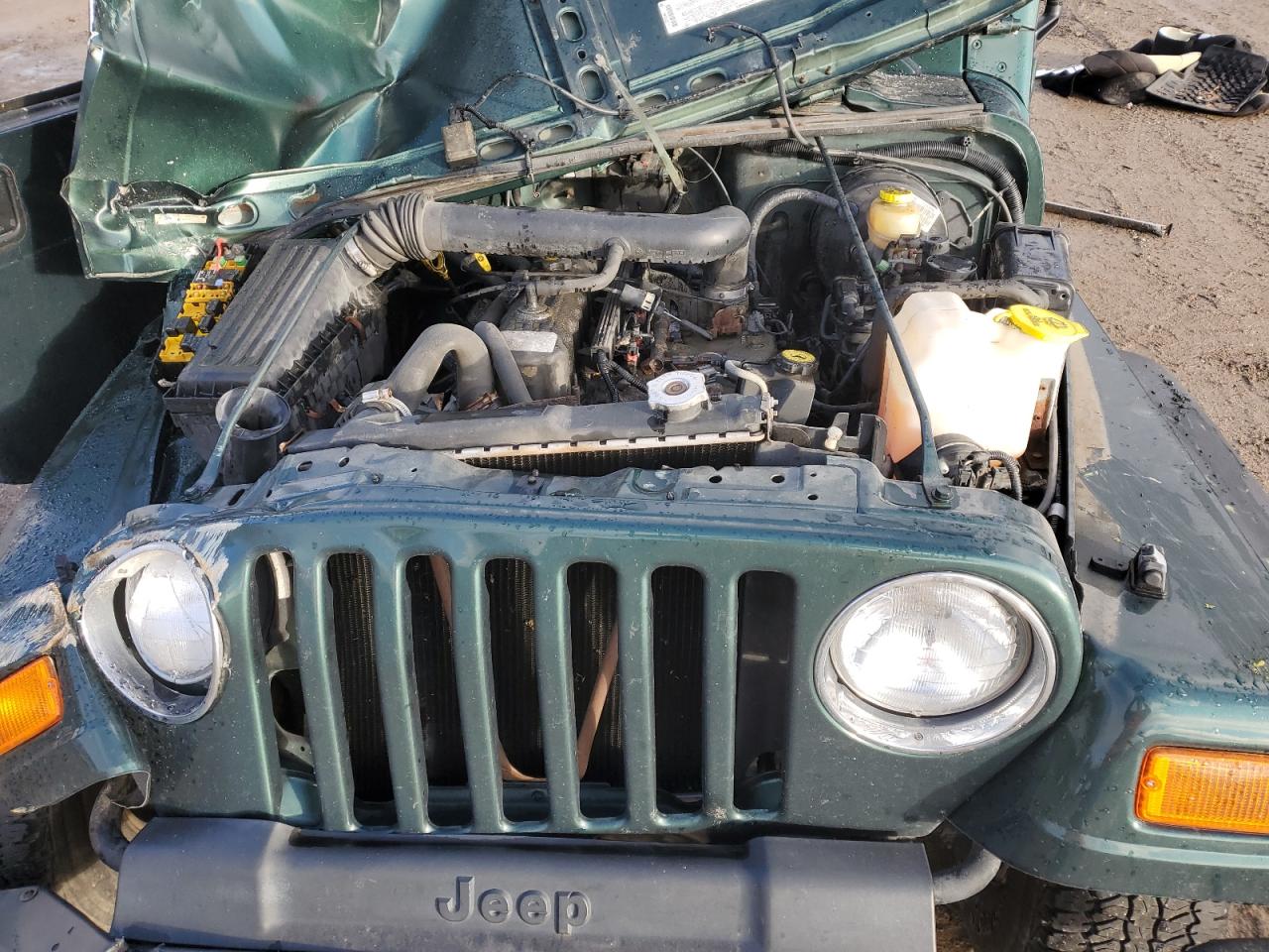 2000 Jeep Wrangler / Tj Sport VIN: 1J4FA49S4YP787048 Lot: 89512355