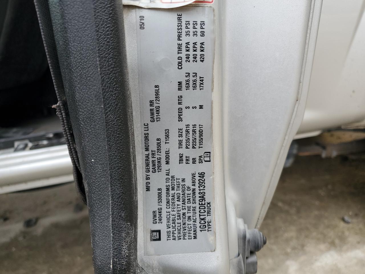 2010 Chevrolet Colorado Lt VIN: 1GCKTCDE9A8139246 Lot: 82241655