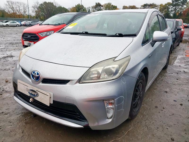 2013 TOYOTA PRIUS HYBRID  for sale at Copart WOLVERHAMPTON