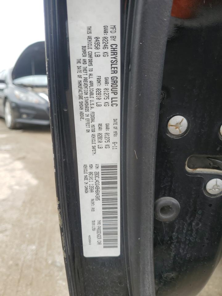 2011 Dodge Challenger VIN: 2B3CJ4DG4BH604305 Lot: 81906415