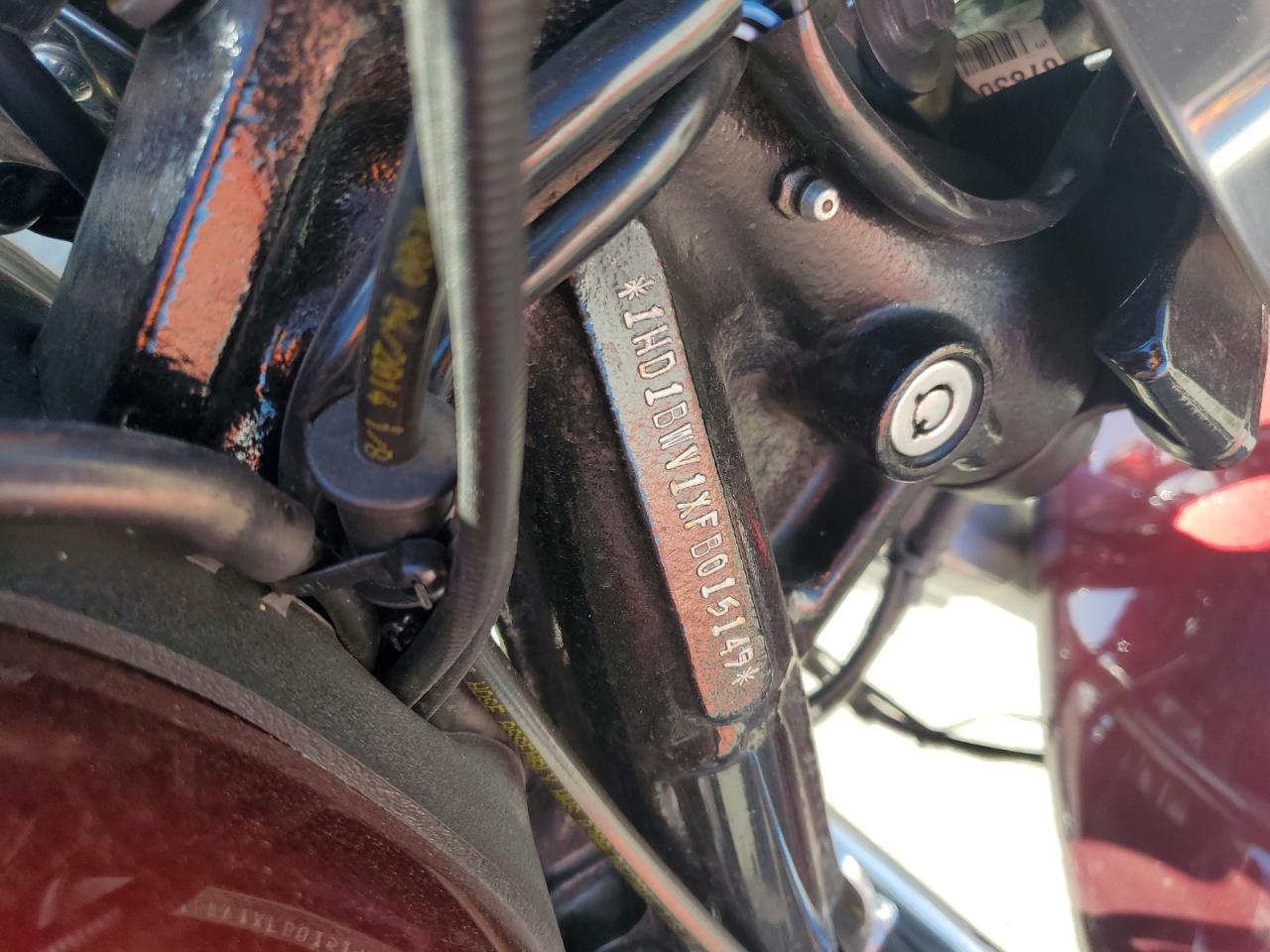 2015 Harley-Davidson Flstc Heritage Softail Classic VIN: 1HD1BWV1XFB015149 Lot: 90653605