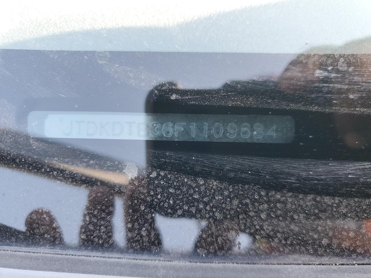 2015 Toyota Prius C VIN: JTDKDTB36F1109684 Lot: 85864815