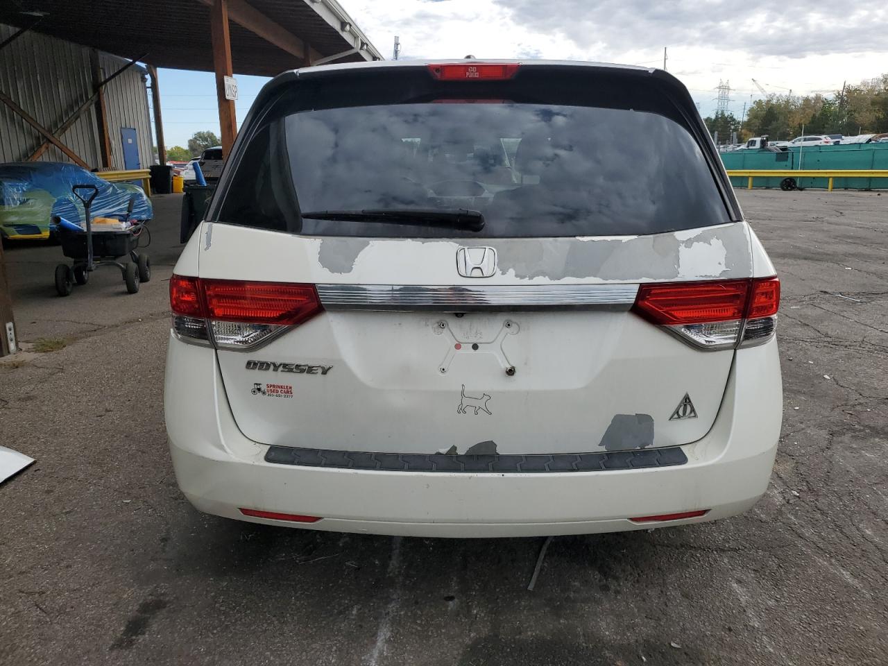 2014 Honda Odyssey Exl VIN: 5FNRL5H63EB039615 Lot: 86161035