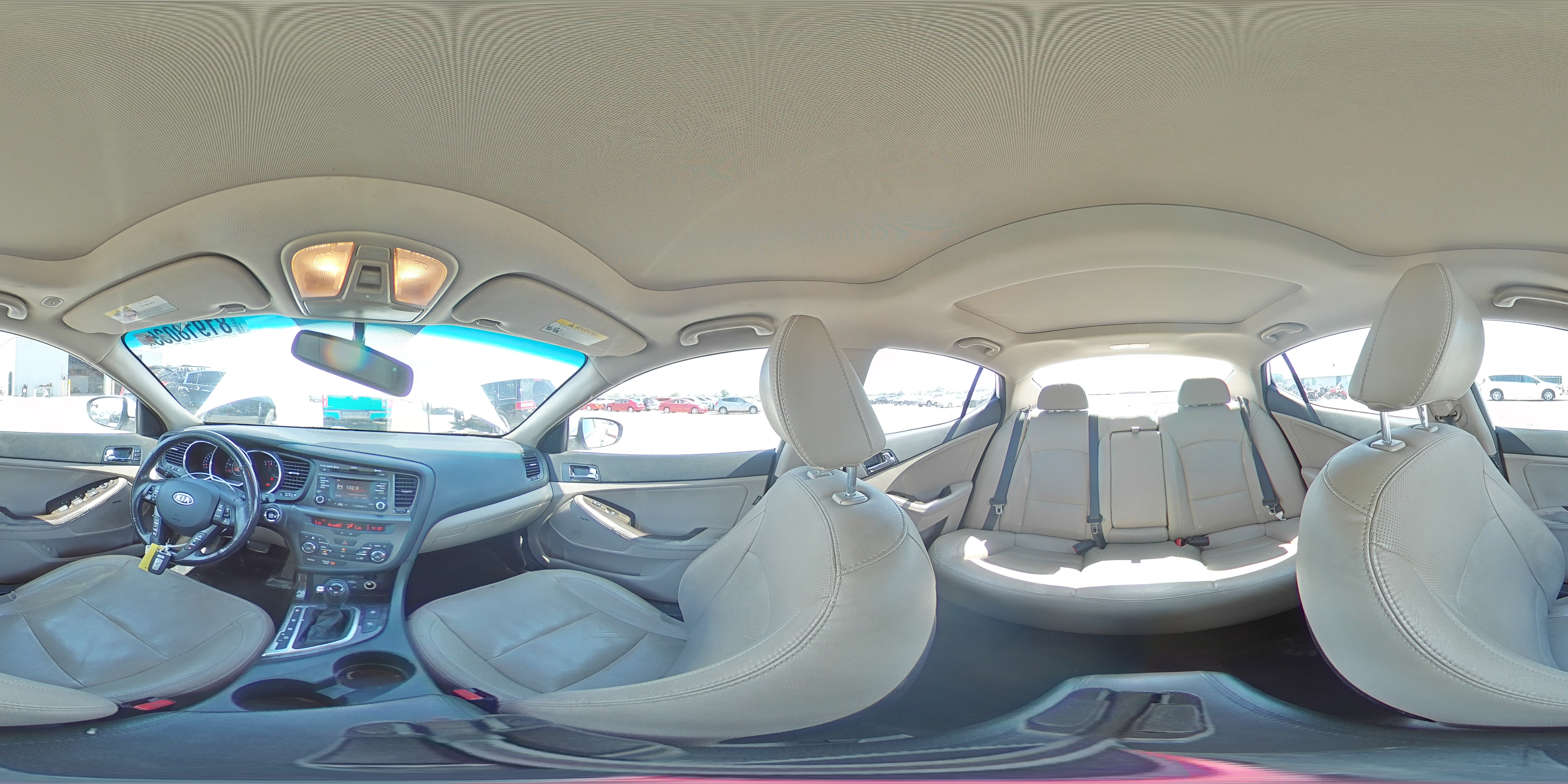 2012 Kia Optima Ex VIN: 5XXGN4A74CG070767 Lot: 81918035