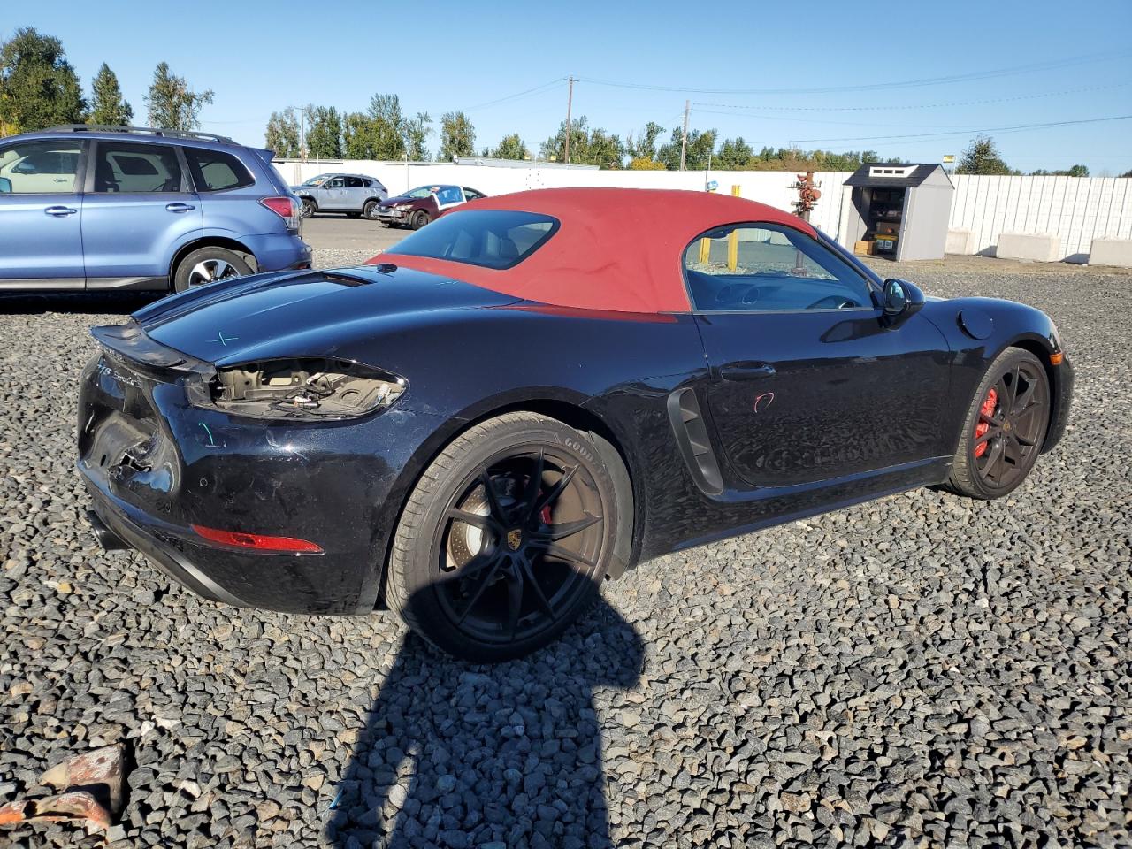 2017 Porsche Boxster S VIN: WP0CB2A89HS241689 Lot: 82414815