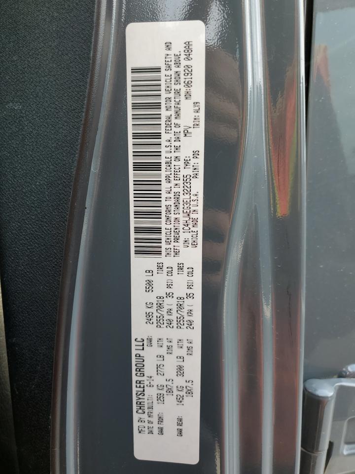 2014 Jeep Wrangler Unlimited Sahara VIN: 1C4HJWEG3EL322355 Lot: 89537385