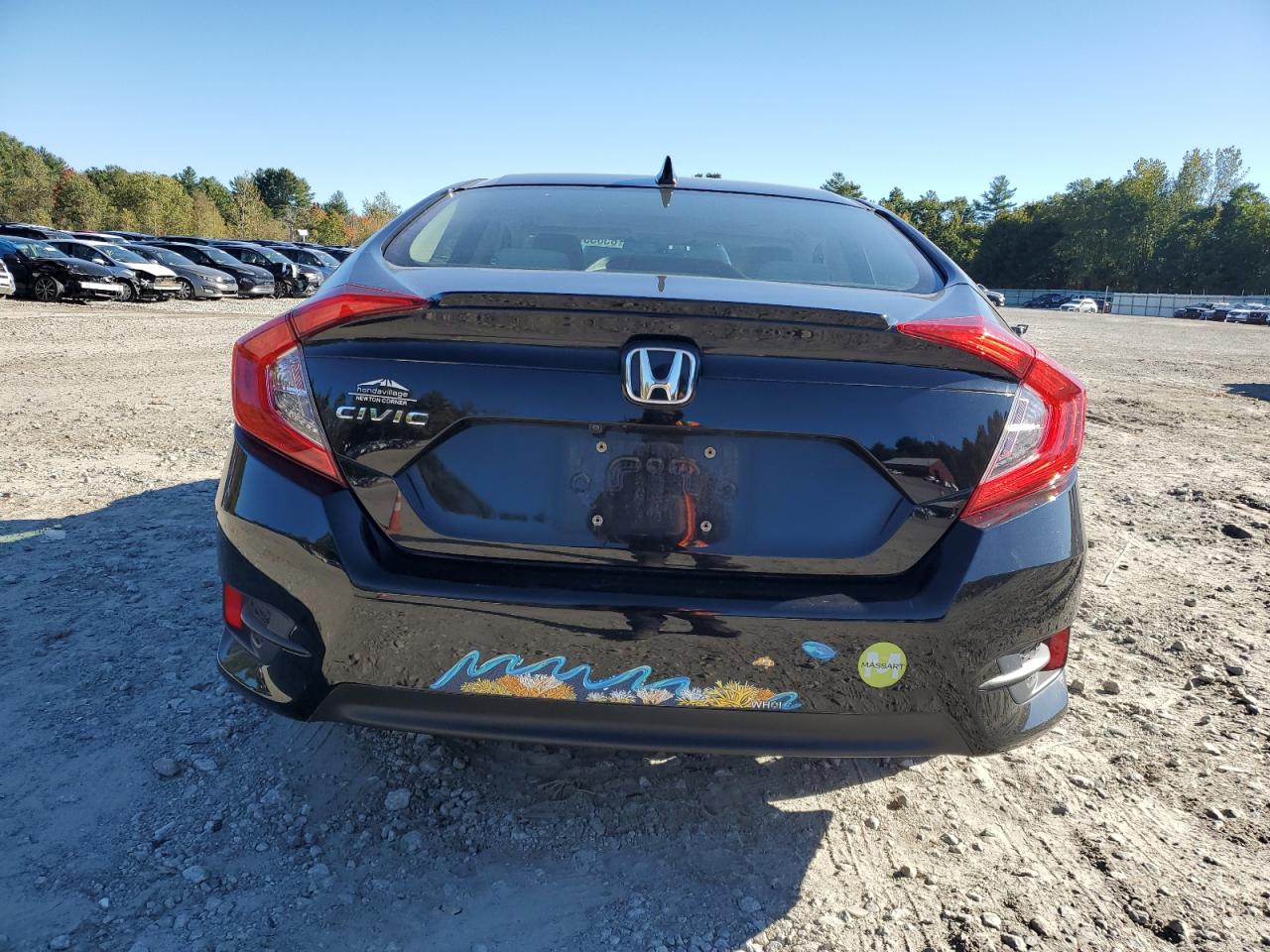 2018 Honda Civic Ex VIN: JHMFC1F34JX021742 Lot: 85855715