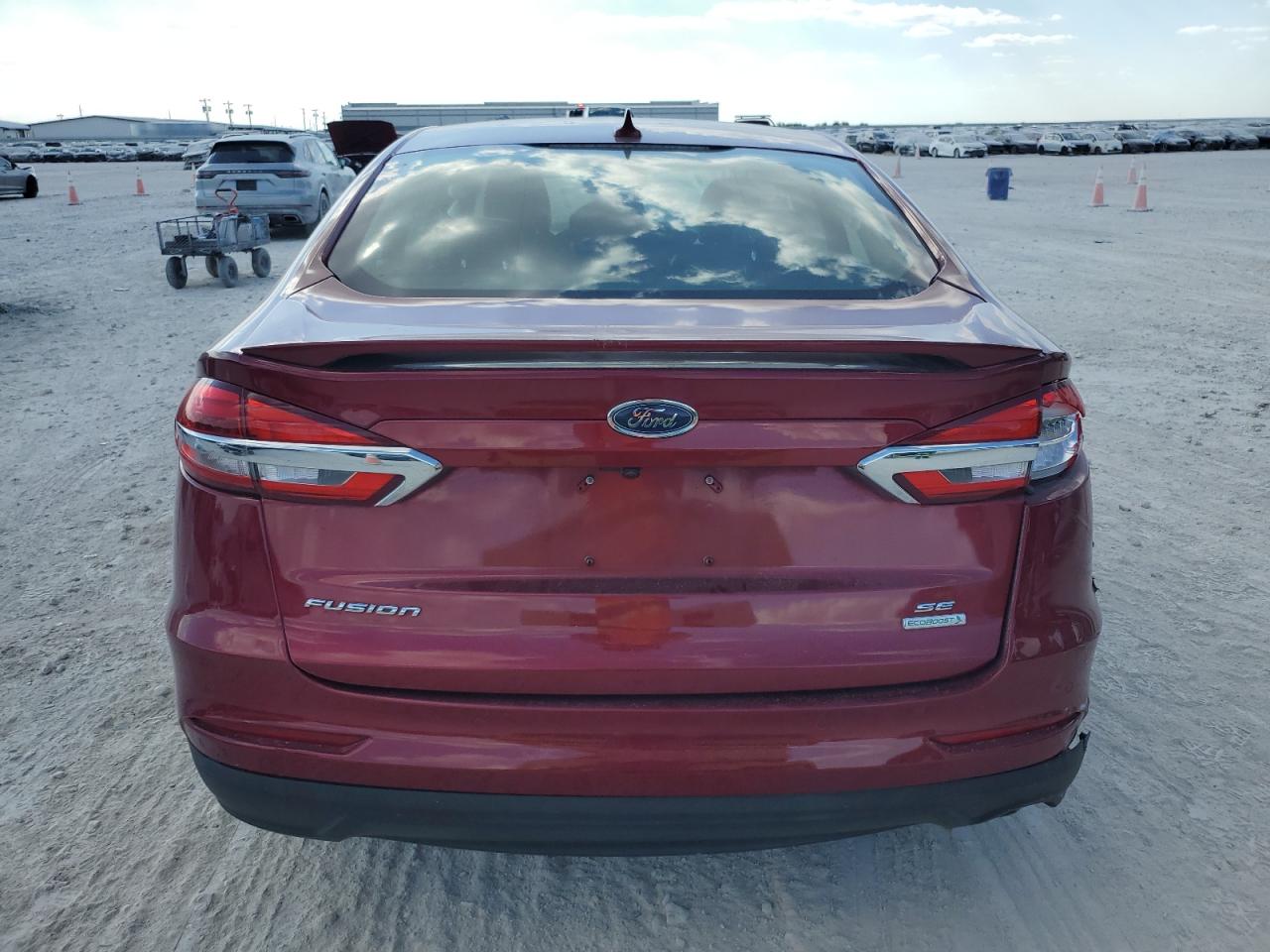 2019 Ford Fusion Se VIN: 3FA6P0HD4KR148075 Lot: 87120955