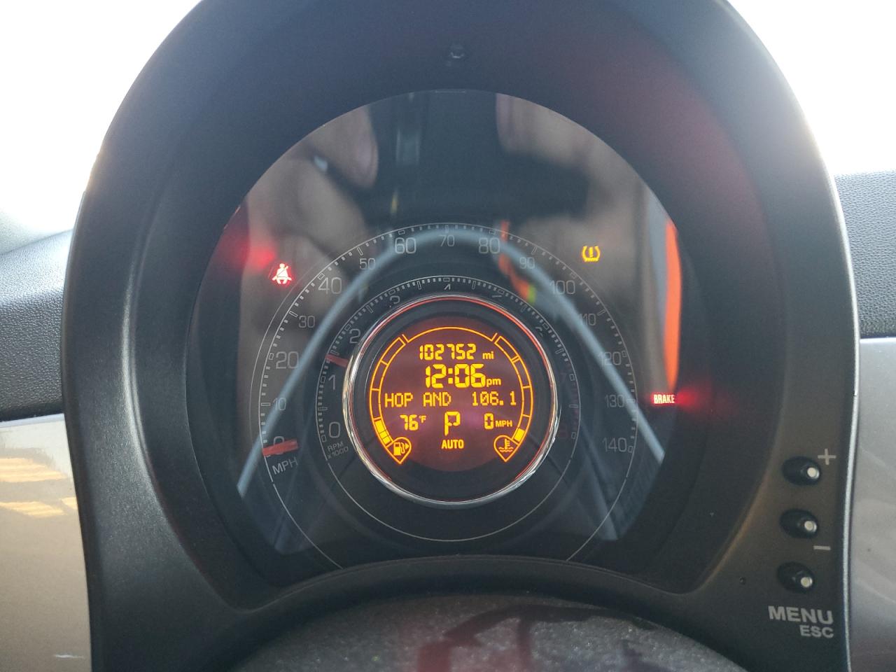 2012 Fiat 500 Sport VIN: 3C3CFFBR7CT112235 Lot: 87414785