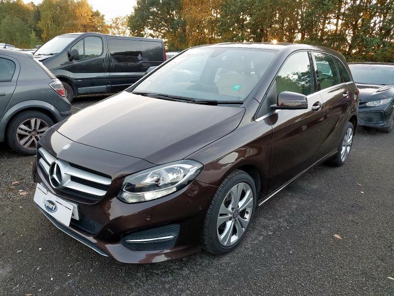 2015 MERCEDES-BENZ B CLASS B180 CDI SPORT EXECUTIVE 5DR AUTO for sale at Copart SANDTOFT