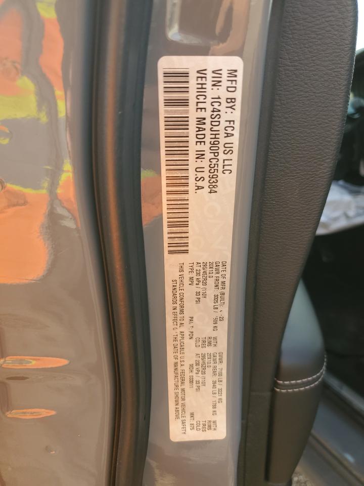 2023 Dodge Durango Srt Hellcat VIN: 1C4SDJH90PC559384 Lot: 81762115