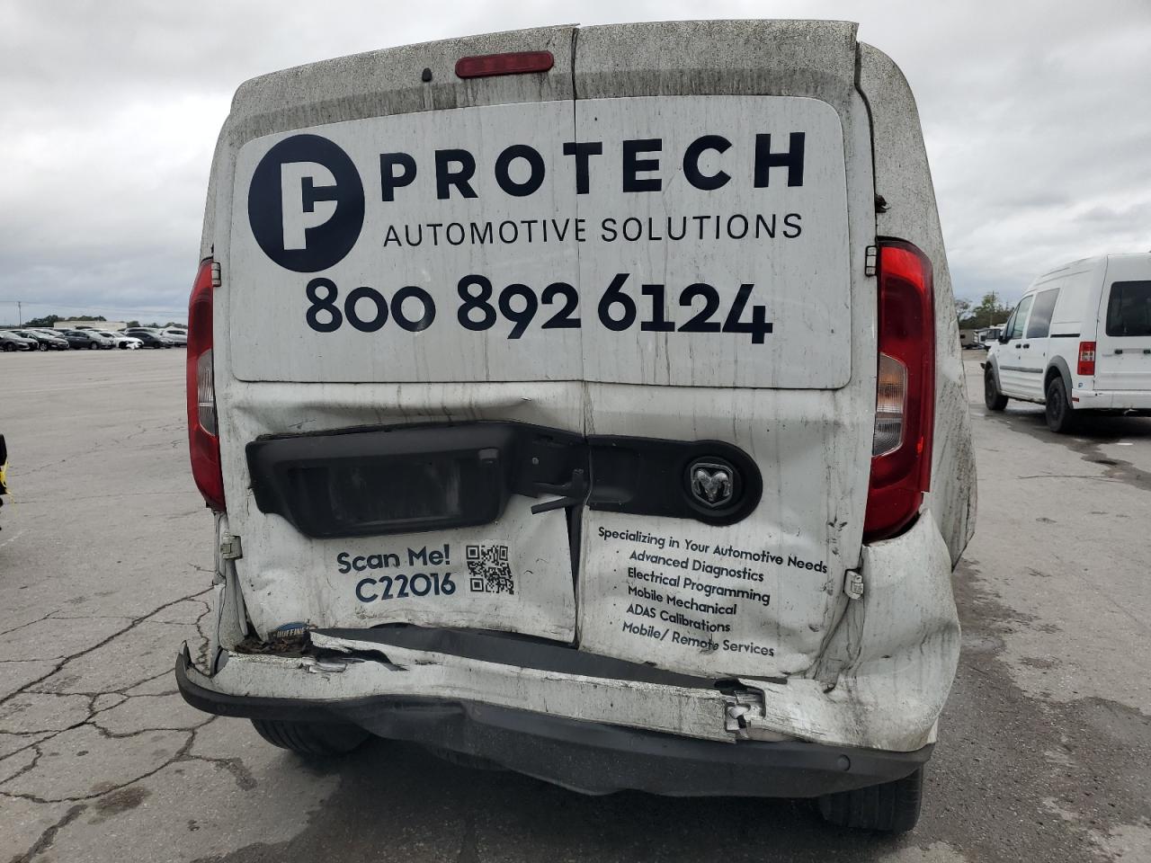 2022 Ram Promaster City Tradesman VIN: ZFBHRFAB1N6W30497 Lot: 85384645