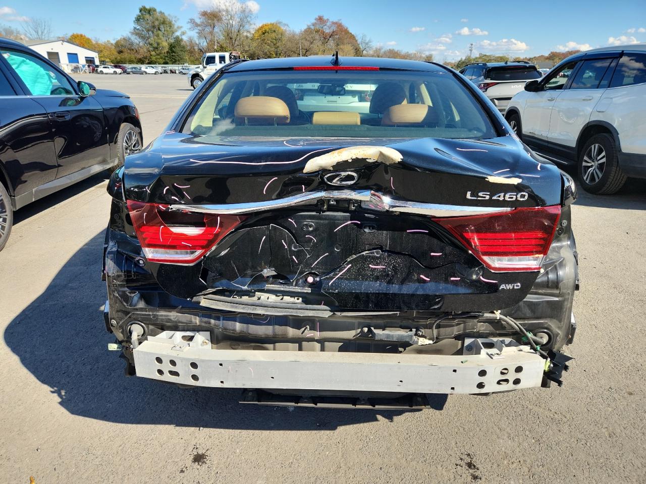 2014 Lexus Ls 460 VIN: JTHCL5EF9E5021713 Lot: 87434765