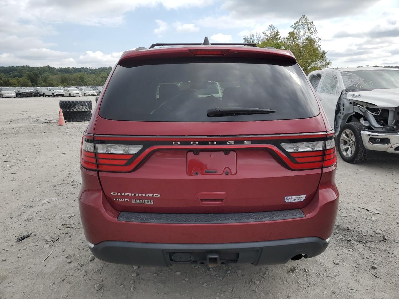 2015 Dodge Durango Sxt VIN: 1C4RDJAG7FC156184 Lot: 85323015