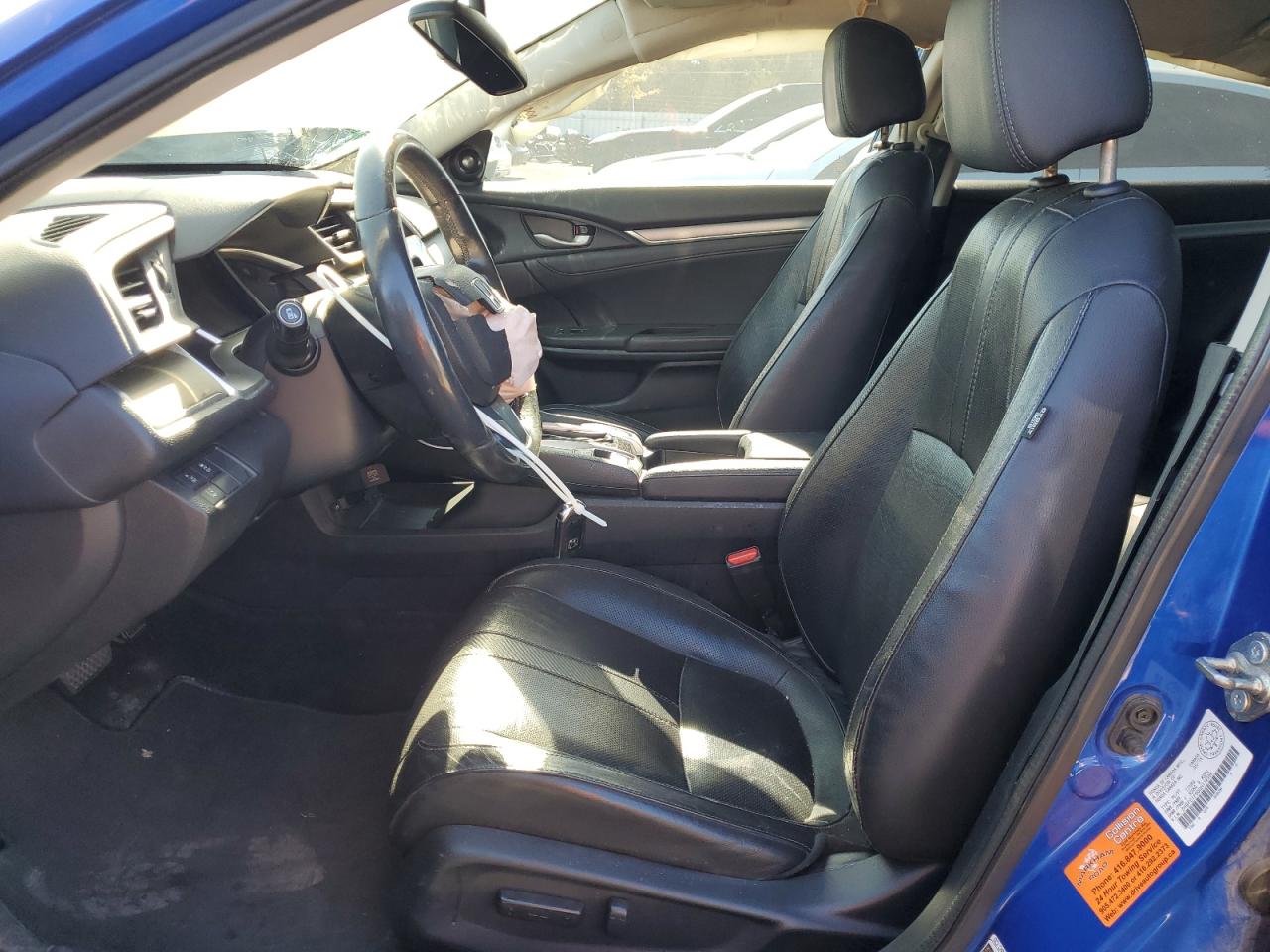 2016 Honda Civic Touring VIN: 2HGFC1F90GH112396 Lot: 85193815