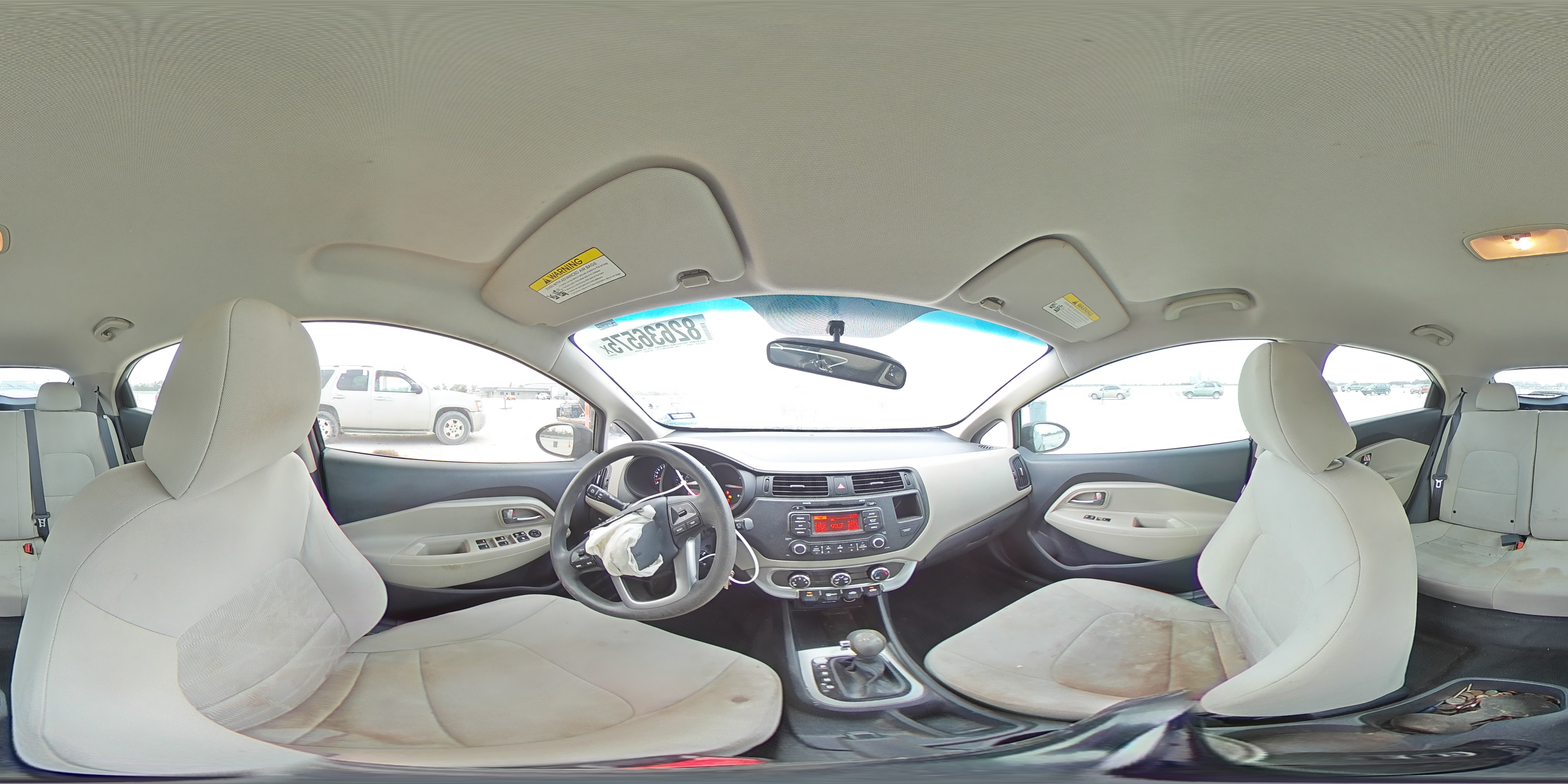 2013 Kia Rio Lx VIN: KNADM5A31D6205404 Lot: 82636575