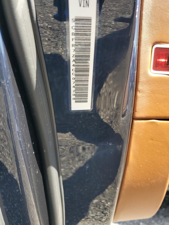 2012 Bentley Continental Gt VIN: SCBFR7ZA4CC074208 Lot: 90845745