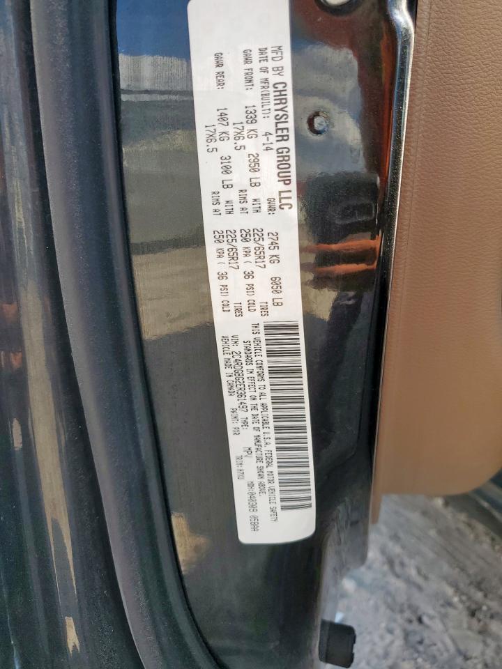 2014 Dodge Grand Caravan Se VIN: 2C4RDGBG2ER361497 Lot: 85519605