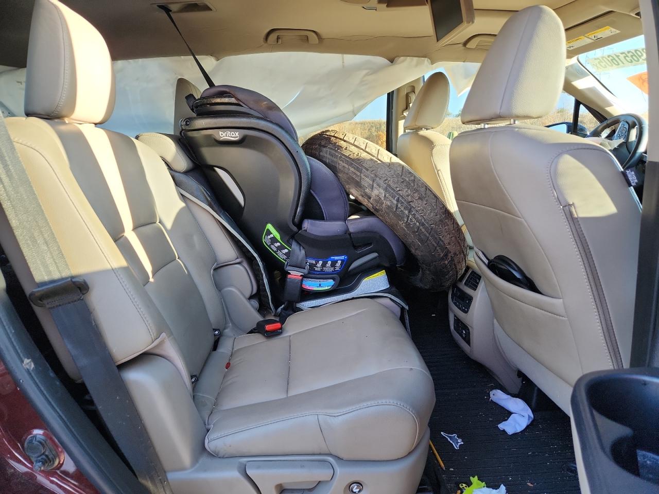 2020 Honda Pilot Touring VIN: 5FNYF6H97LB017875 Lot: 89651605