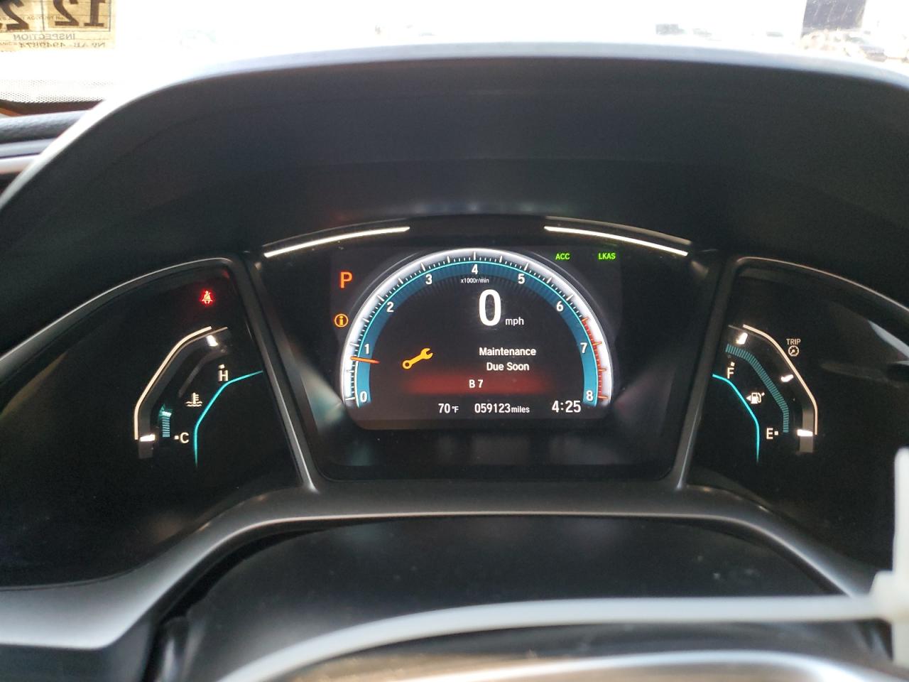 2020 Honda Civic Ex VIN: 2HGFC1F36LH680996 Lot: 85573135
