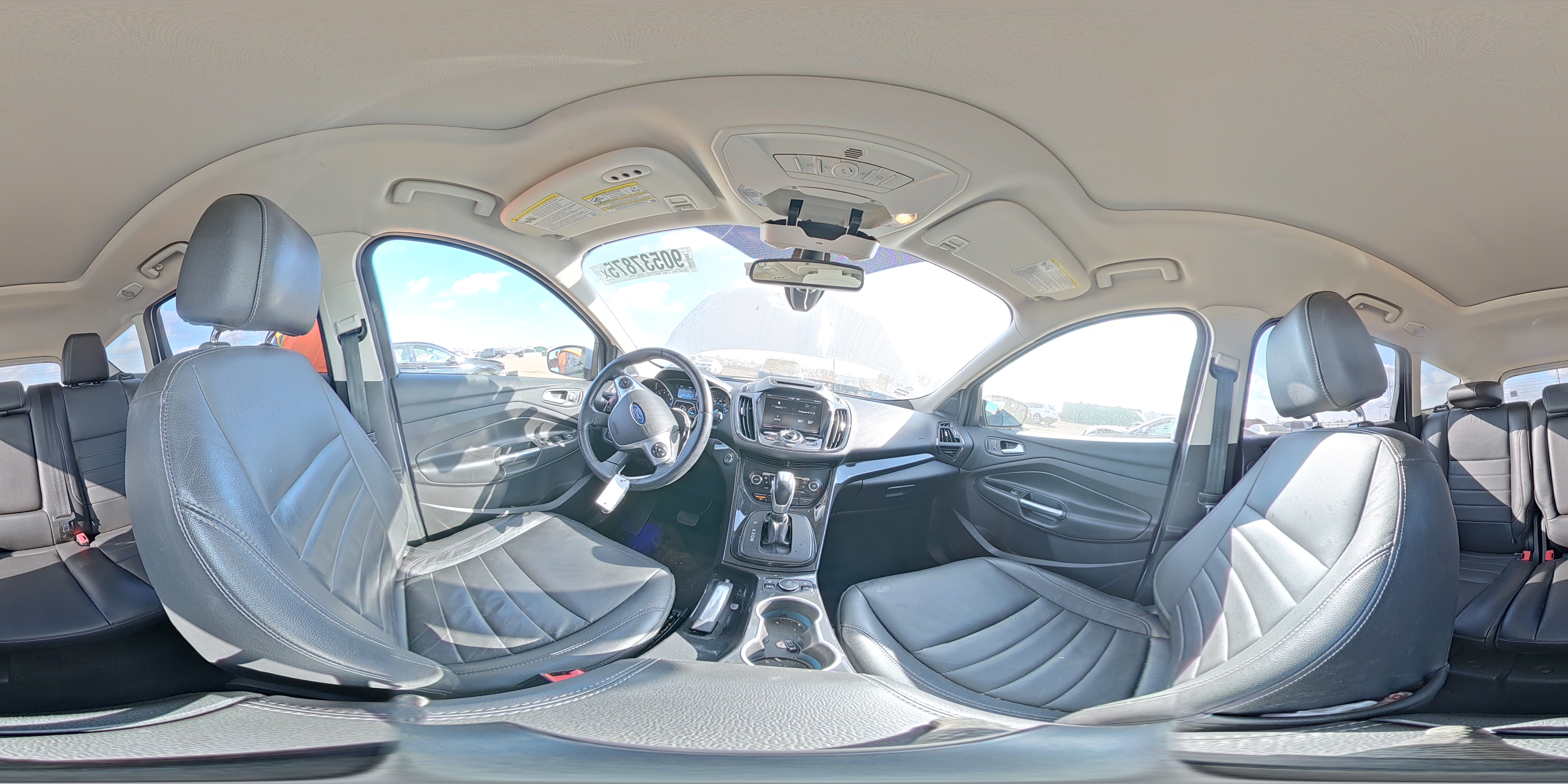 2015 Ford Escape Titanium VIN: 1FMCU0J94FUB16975 Lot: 90537875