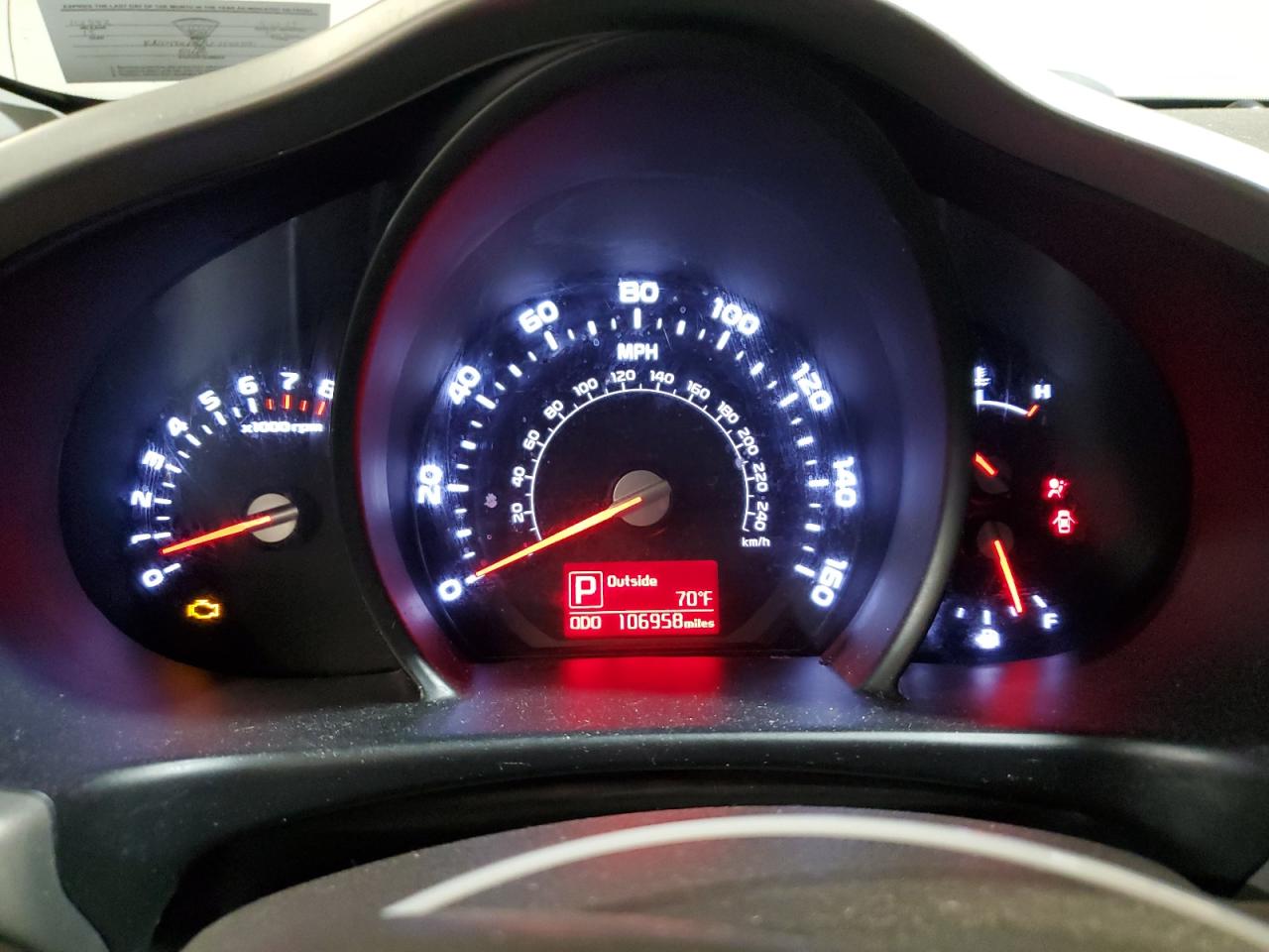 2015 Kia Sportage Lx VIN: KNDPBCAC9F7792300 Lot: 84484745