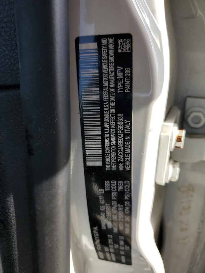 2018 Jeep Renegade Latitude VIN: ZACCJABBXJPG95338 Lot: 85005665